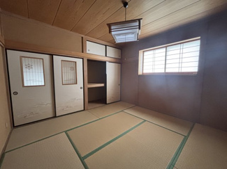 【和室】 | 筑西市新治4LDK中古住宅 | 押入れもあります