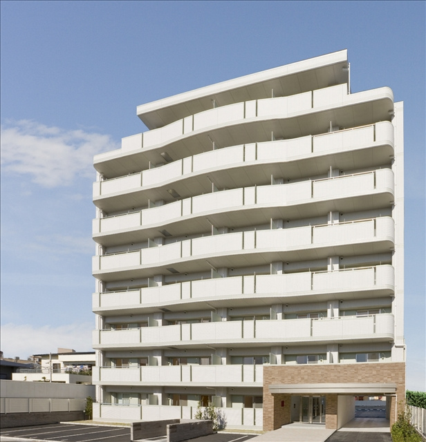 ホワイト ドエル 道徳の外観|オートロック付のマンションです♪♪