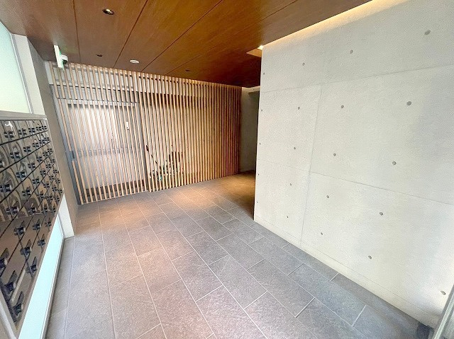 グランフォルテ田川のエントランス