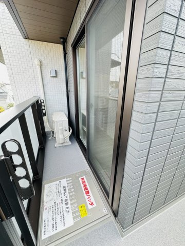 シーグレース浜甲子園のバルコニー