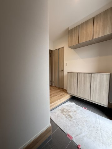 南国市後免町　新築戸建　3号棟　（全3区画）の収納|玄関収納