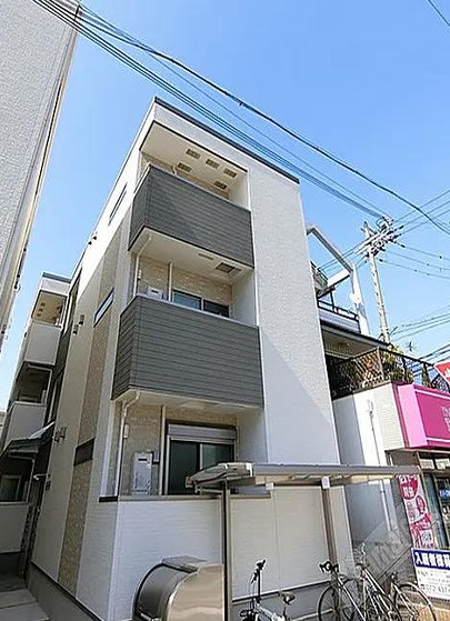 フジパレス鷺ノ森Ⅱ番館の外観