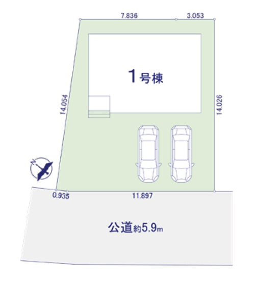 【区画図】 | KIP太田市浜町1期