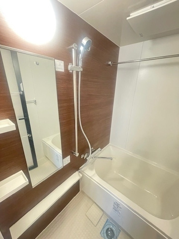 新品家具付きマンション東品川1（KaGood東京）の浴室|きれいなお風呂です
