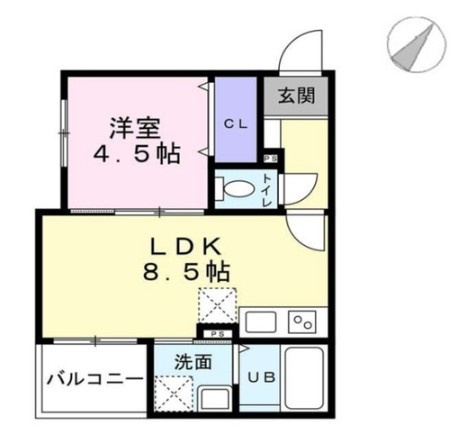 EIJU富士見台駅前の間取り