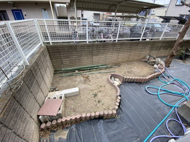 安定稼働と建物美が共存♪OC物件♪埼玉県熊谷市別府2丁目の庭|ガーデニングや趣味のスペースとして活用できる庭先