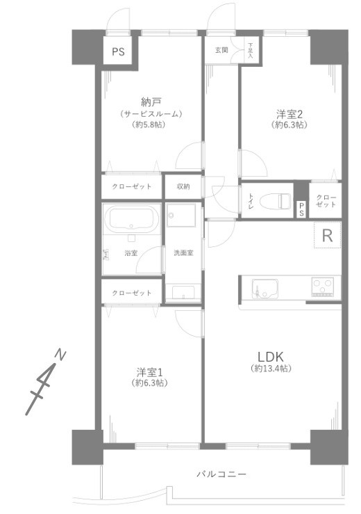 兼六ハイム東久留米