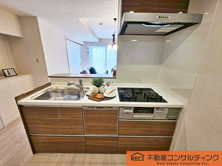 六甲桜丘ハイツのキッチン