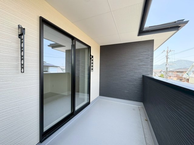 For.M Iーフォルムー小倉南区石田南1丁目1期　【小倉南区　新築戸建て】のバルコニー|奥行きのあるバルコニー♪　【小倉南区　新築戸建て】