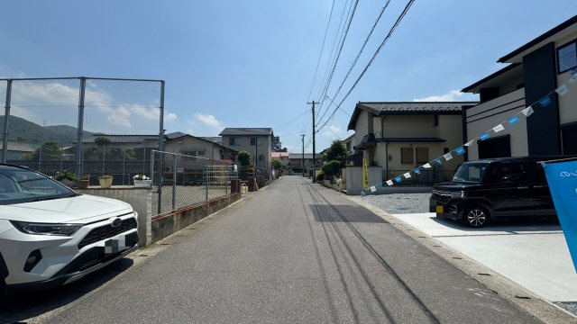  For.M Iーフォルムー小倉南区石田南1丁目1期　【小倉南区　新築戸建て】の前面道路含む現地写真|現地撮影　2026,5,30　For.M Iーフォルムー小倉南区石田南1丁目1期　【小倉南区　新築戸建て】