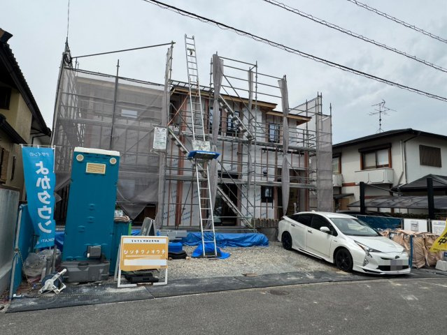  For.M Iーフォルムー小倉南区石田南1丁目1期　【小倉南区　新築戸建て】の外観|現地撮影　2026,3,30　 For.M Iーフォルムー小倉南区石田南1丁目1期　【小倉南区　新築戸建て】