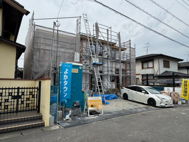  For.M Iーフォルムー小倉南区石田南1丁目1期　【小倉南区　新築戸建て】の前面道路含む現地写真|現地撮影　2026,3,30　 For.M Iーフォルムー小倉南区石田南1丁目1期　【小倉南区　新築戸建て】