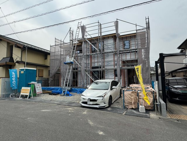  For.M Iーフォルムー小倉南区石田南1丁目1期　【小倉南区　新築戸建て】の外観|現地撮影　2026,3,30　 For.M Iーフォルムー小倉南区石田南1丁目1期　【小倉南区　新築戸建て】