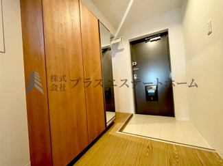 【玄関】 | パームスクエアジェームス山 | 鏡付きシューズクローゼット新設しました♪たっぷり収納出来ます♪
