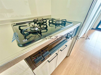 【その他】 | リブコート明石相生町 | 3口コンロでお料理もはかどります♪