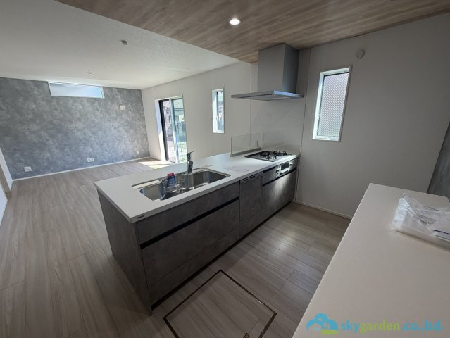 秦野市第2曽屋　新築戸建　全4棟2号棟のキッチン