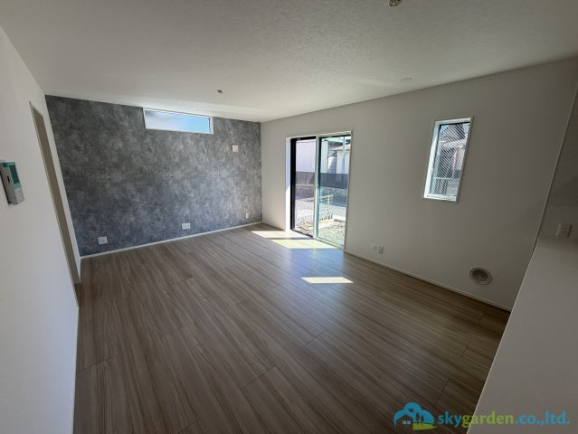 秦野市第2曽屋　新築戸建　全4棟2号棟の居間・リビング