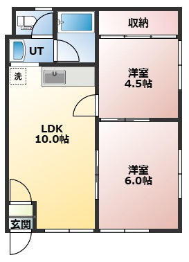 【間取り】 | 【CP対象】コーポ旭 | 間取りです