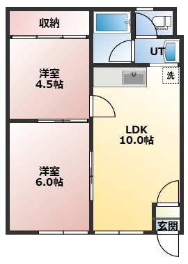 【間取り】 | 【CP対象】コーポ旭 | 間取りです