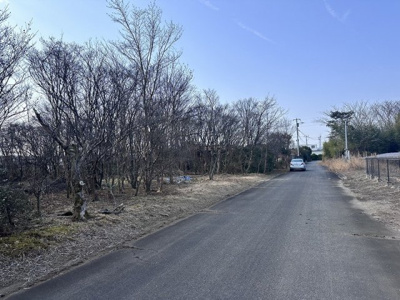 【前面道路含む現地写真】 | 那須塩原市北赤田　2070万円　土地