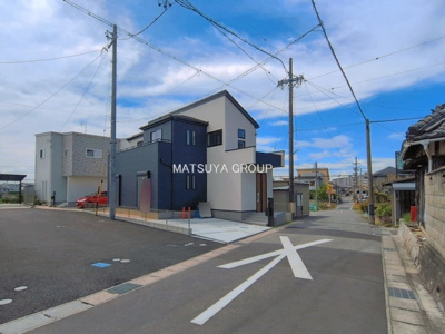 【前面道路含む現地写真】 | グラファーレ安城市古井町３期－１号棟