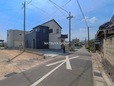 【前面道路含む現地写真】 | グラファーレ安城市古井町３期－１号棟