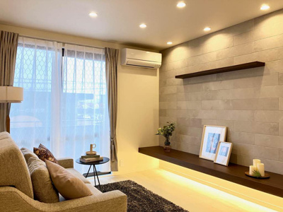 【居間・リビング】 | ルネッサA | ※掲載写真の家具は展示用です