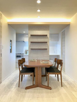 【居間・リビング】 | ルネッサA | ※掲載写真の家具は展示用です