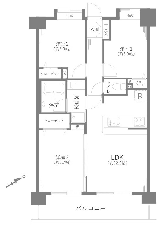 ライオンズマンション西高島平溝下公園弐番館