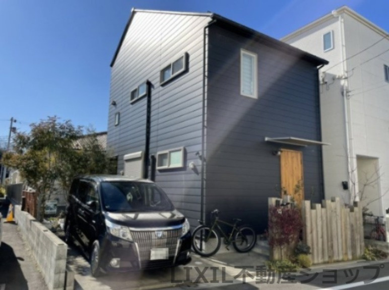 アウトドア×お家の外観