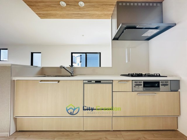 藤沢市大庭の新築一戸建のキッチン