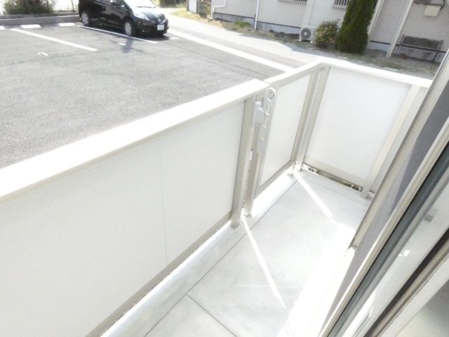 スマイルハートⅡのバルコニー