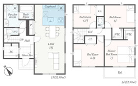 秦野市第2曽屋　新築戸建　全４棟　3号棟