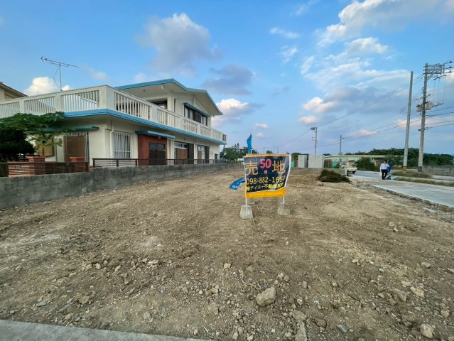 南城市佐敷新里－区画②（全2区画）の外観|現地撮影11月