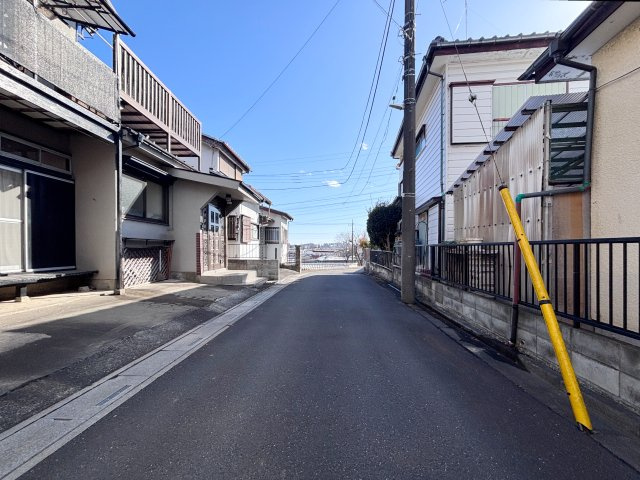 土地/富士見市大字水子の前面道路含む現地写真|前面道路含む現地写真です