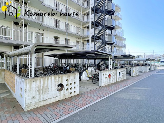 グリーンパーク大宮の駐輪場|駐輪場です