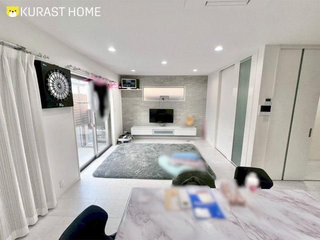 京都市伏見区久我東町　中古戸建の居間・リビング