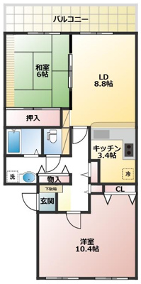 【玄関】 | 入間ハウスB棟《リフォーム♪中古マンション》