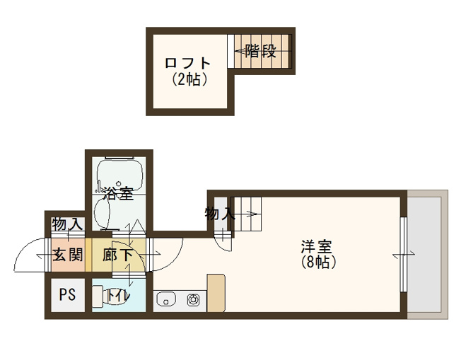 【間取り】 | コスモレジデンス北加賀屋Ⅱ