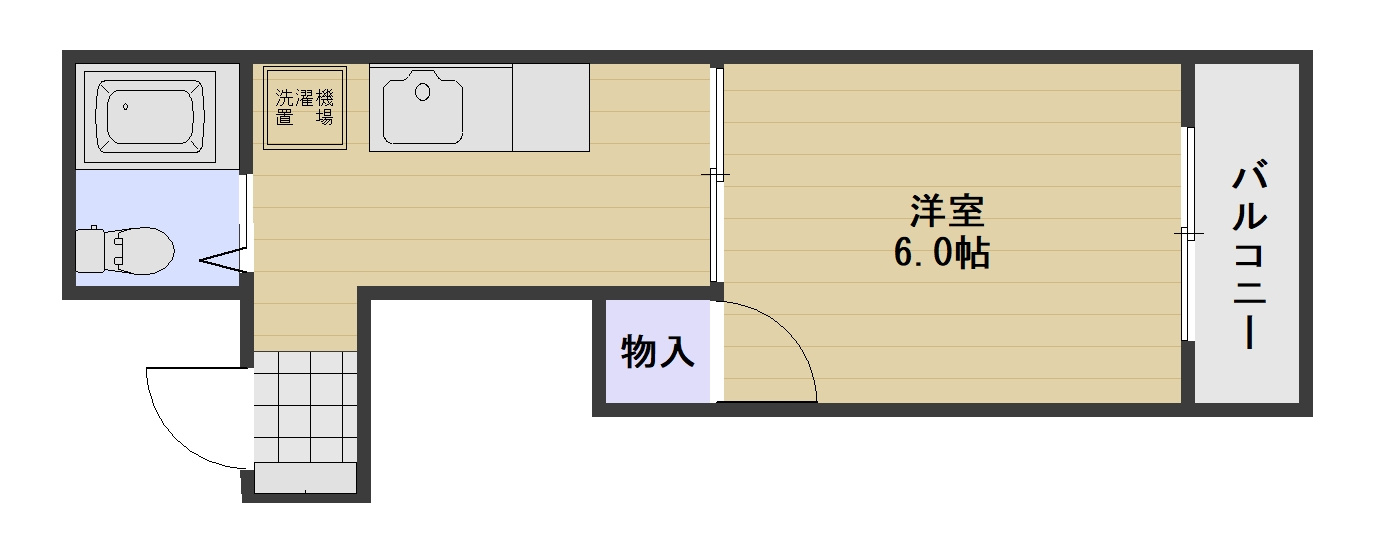 サンジェルマン中納言の間取り