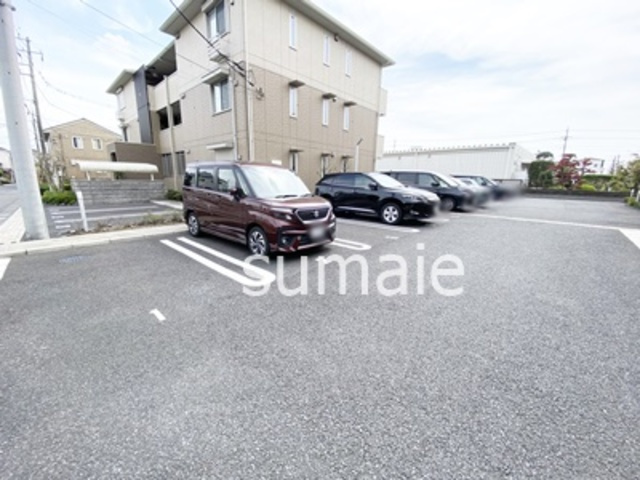 ブライト　Aの駐車場|敷地内駐車場！