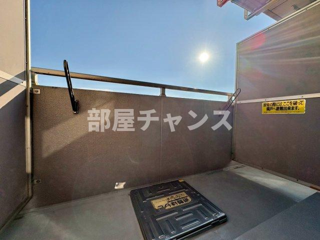 グレイス今池のバルコニー