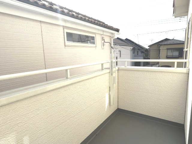 狭山市狭山　戸建てのバルコニー