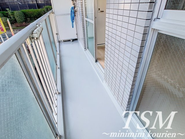 シュトラーセ北田のバルコニー