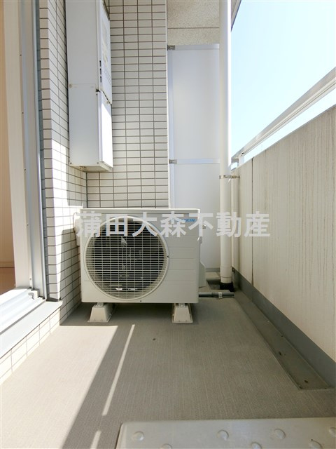 ドゥーエ蒲田のバルコニー