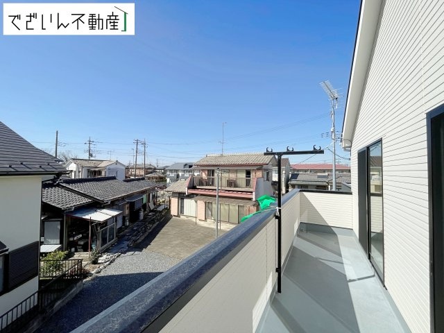 【バルコニー】 | 行田市門井町3丁目　中古住宅   | 現地(2026年2月撮影)