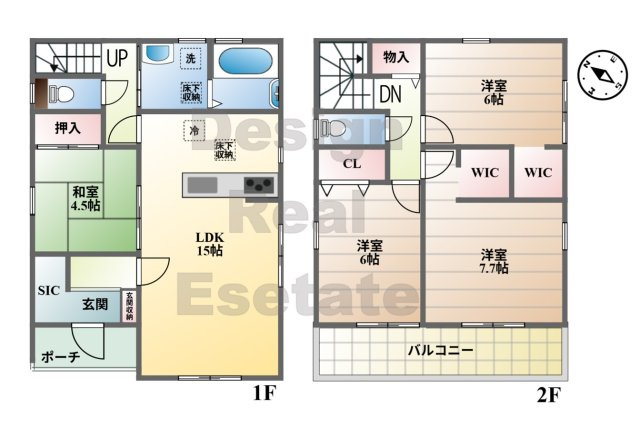 【間取り】 | 行田市門井町3丁目　中古住宅  