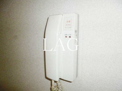 【セキュリティ】 | メイフィールドガーデン | 通話付きインターフォンです。