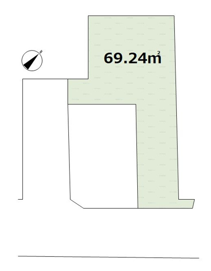 【土地図】 | 北区滝野川６丁目　建築条件付き売地 | 交通利便性に恵まれたこの地に憧れのマイホームを建てませんか