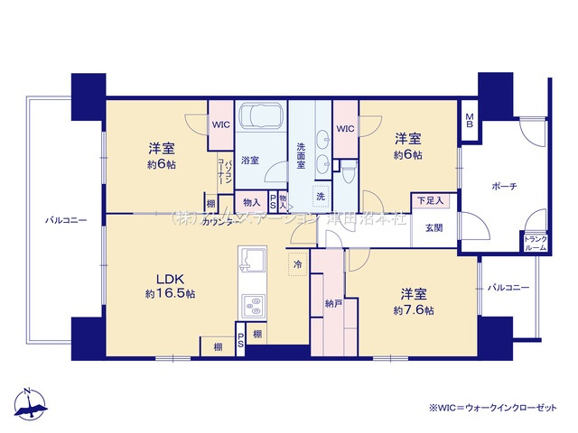 【間取り】 | アトムセレクト　東京ベイスクエア・ミッテ